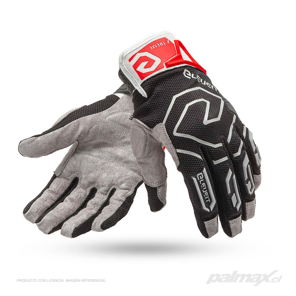 Guantes Off-Road X-Treme Black Red | Eleveit